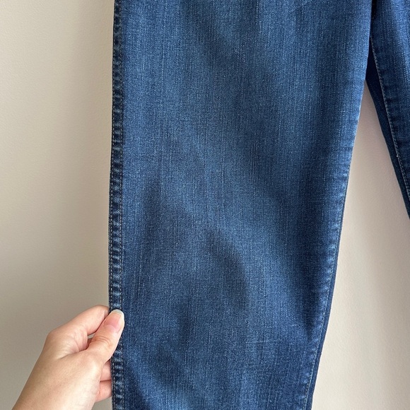 Madewell 10” High Riser Skinny Skinny Dark Wash Jeans, Size 28 - Picture 6 of 16